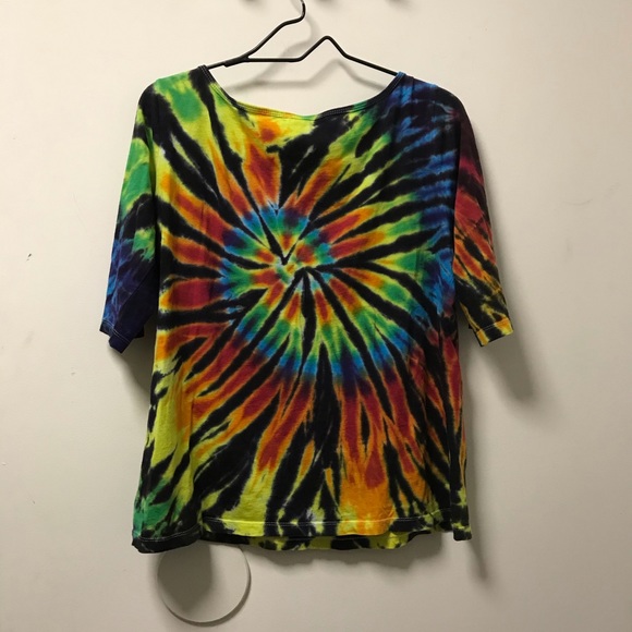 Cool Multicolored Tie Dyed Shirt! - Picture 5 of 7